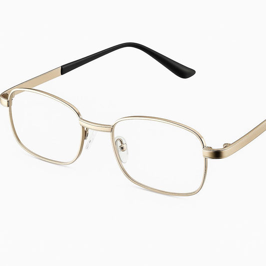 Óculos de Leitura Unissex com Armação de Liga e Lentes HD