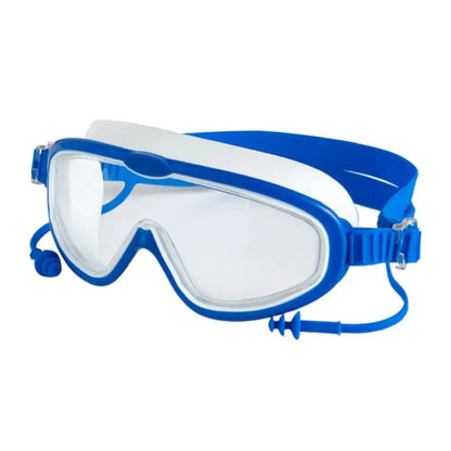 Óculos de Natação Infantil Antiembaçante com Tampões