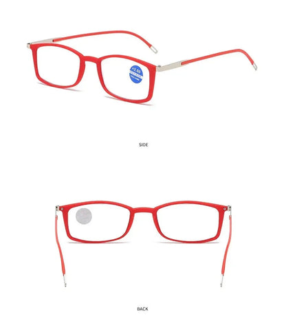 Óculos de Leitura Anti Luz Azul Portátil Ultraleve