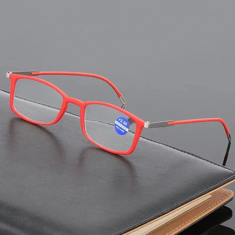 Óculos de Leitura Anti Luz Azul Portátil Ultraleve