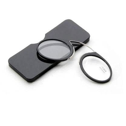 Óculos de Leitura Portátil Ultraleve com Clipe - Compacto e Prático