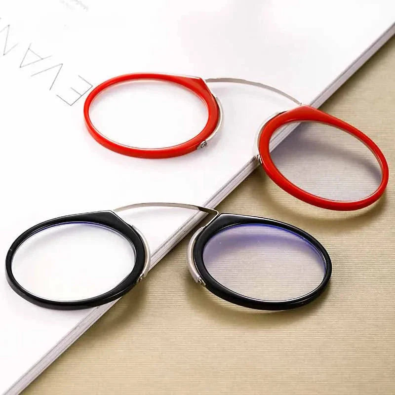 Óculos de Leitura Portátil Ultraleve com Clipe - Compacto e Prático