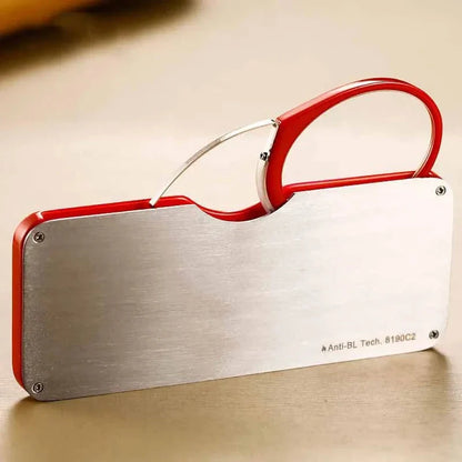 Óculos de Leitura Portátil Ultraleve com Clipe - Compacto e Prático