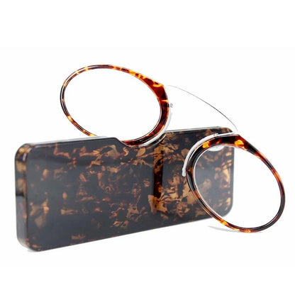 Óculos de Leitura Portátil Ultraleve com Clipe - Compacto e Prático